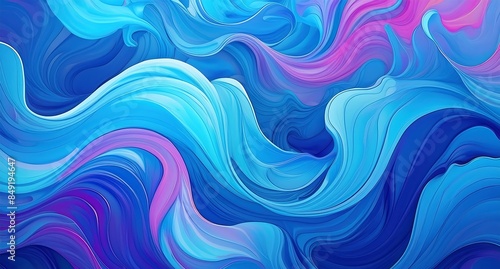 abstract gradient of blue and pink