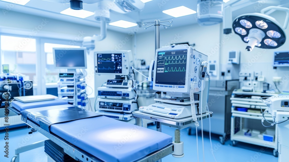 Equipment and medical devices in modern operating theatre Equipment and medical devices in modern operating theatre