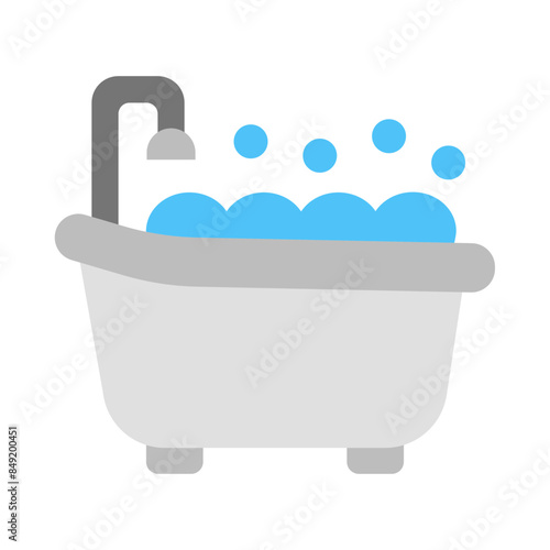 Bath flat icon