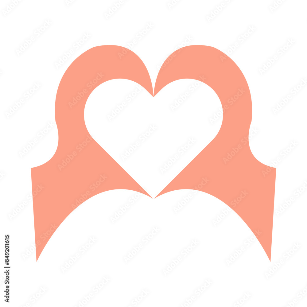 Charity Heart flat icon Charity Heart flat icon