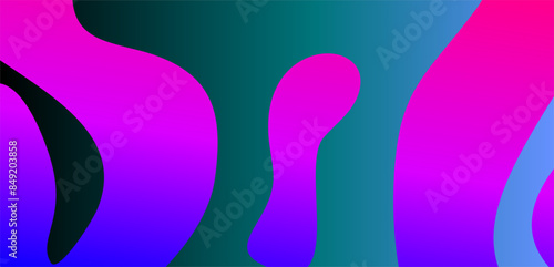 Liquid Abstract Art Suitable for Tattoo Studio Posters