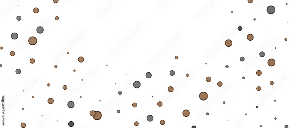 Joyful Deluge: Brilliant 3D Illustration Showcasing an Overflow of gold Confetti Joyful Deluge: Brilliant 3D Illustration Showcasing an Overflow of gold Confetti