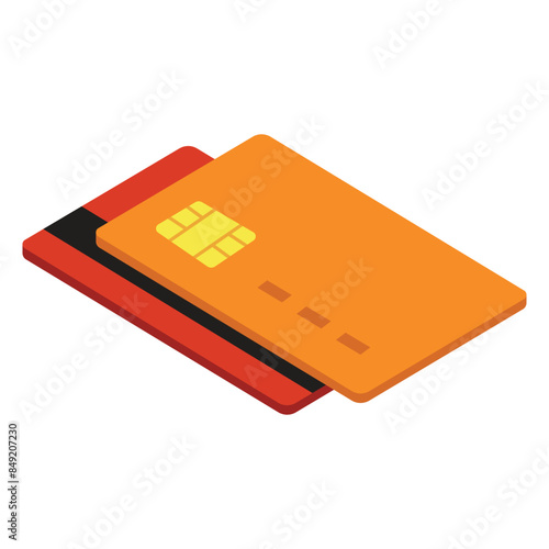  A card used for electronic purchases and payments.