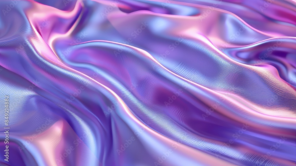 A purple fabric with a wave pattern A purple fabric with a wave pattern