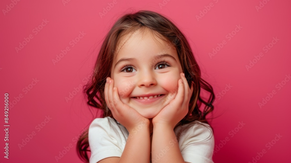 The Smiling Little Girl The Smiling Little Girl
