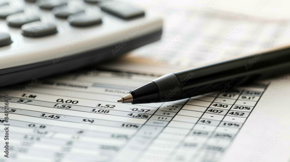 The pen and spreadsheet The pen and spreadsheet