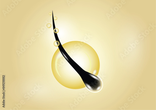 vitamin hair oil serum