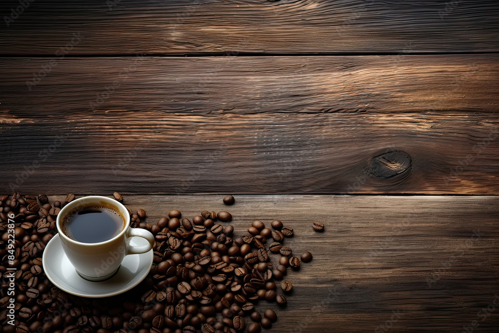 Timeless Taste: Exploring Roasted Coffee Beans on Wooden Surfaces Timeless Taste: Exploring Roasted Coffee Beans on Wooden Surfaces