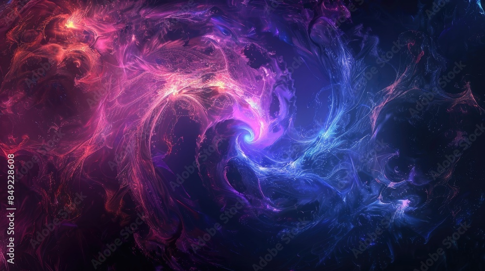 Fractal background abstractized Fractal background abstractized