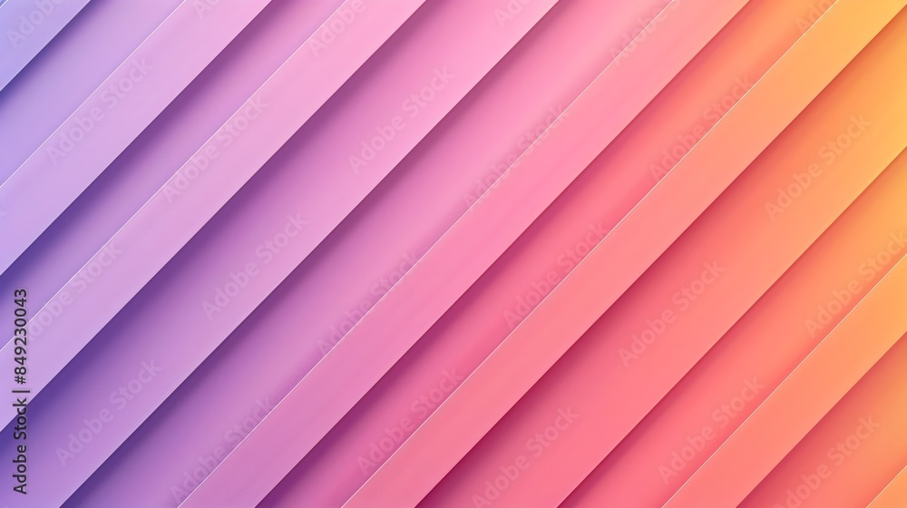 Abstract geometric background with diagonal stripes in pink, purple, and orange. Abstract geometric background with diagonal stripes in pink, purple, and orange.