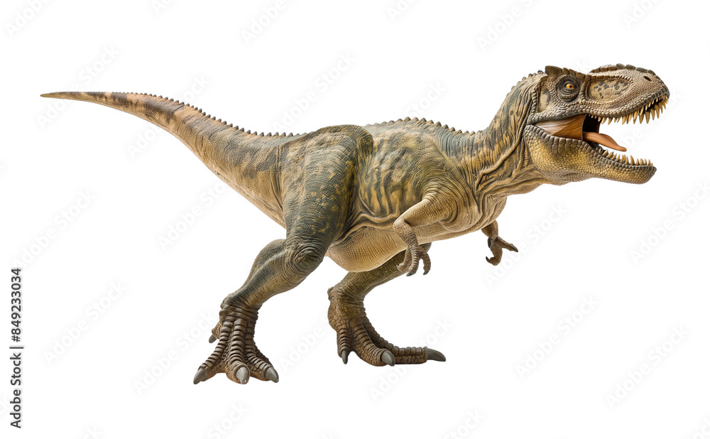 A realistic tyrannosaurus rex dinosaur on a transparent, png, or white background. T-rex, cretaceous, Jurassic concepts. A realistic tyrannosaurus rex dinosaur on a transparent, png, or white background. T-rex, cretaceous, Jurassic concepts.