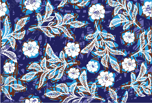 Batik Indonesian: is a technique of wax-resist dyeing applied to whole cloth, or cloth made using this technique originated from Indonesia.