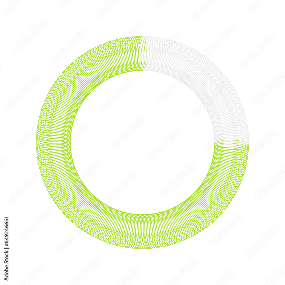 Battery Level Banner. Three-fourth charge banner. Flat style. Vector illustration. Battery Level Banner. Three-fourth charge banner. Flat style. Vector illustration.