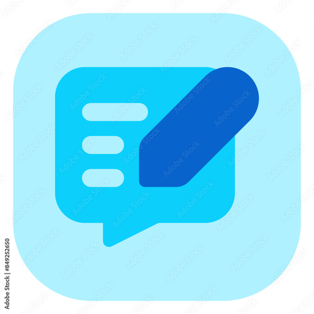 Editable write review, comment, message vector icon. Part of a big icon set family. Perfect for web and app interfaces, presentations, infographics, etc Editable write review, comment, message vector icon. Part of a big icon set family. Perfect for web and app interfaces, presentations, infographics, etc