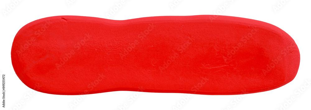 Plasticine is a red brush isolated on a transparent background. Plasticine is a red brush isolated on a transparent background.