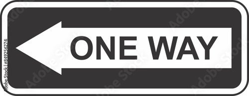 Regulatory Signs One Way