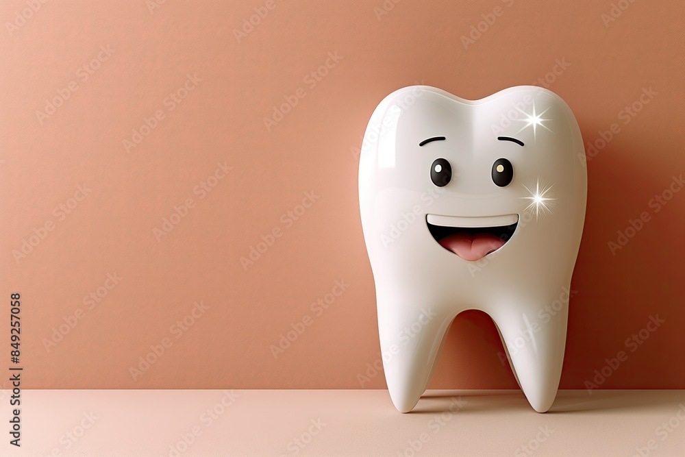 Pediatric dentistry. Stomatology. Smile. White tooth. Cute cartoon character design. Paedodontics. 3d render of cute smiling tooth character. Pedodontia. Pediadontist Pediatric dentistry. Stomatology. Smile. White tooth. Cute cartoon character design. Paedodontics. 3d render of cute smiling tooth character. Pedodontia. Pediadontist