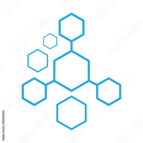 molecular structure flaty design