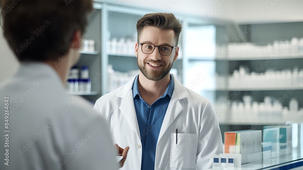 Pharmacist provides excellent customer service Pharmacist provides excellent customer service