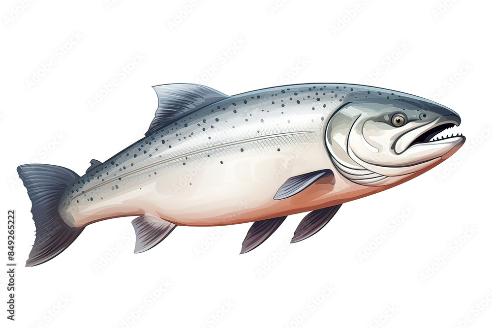 Realistic Salmon PNG: Perfect for Culinary and Marine Themes Realistic Salmon PNG: Perfect for Culinary and Marine Themes