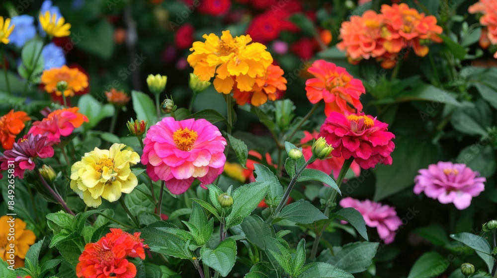 Lovely flowers displaying beauty in varied hues Lovely flowers displaying beauty in varied hues