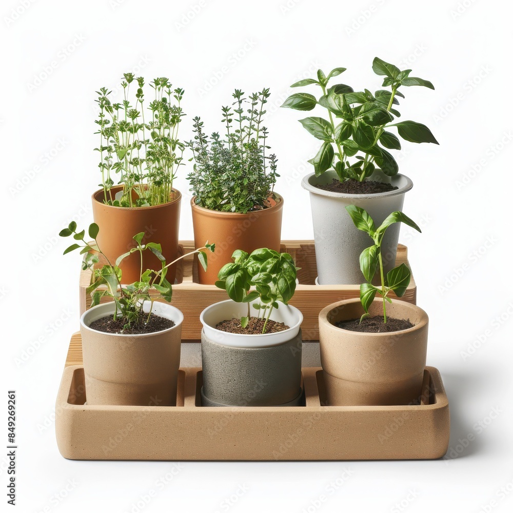 Herb Garden Starter Kit  A kit with organic seeds