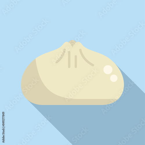 Khinkali dumpling, a culinary symbol of georgia, is ready to be enjoyed