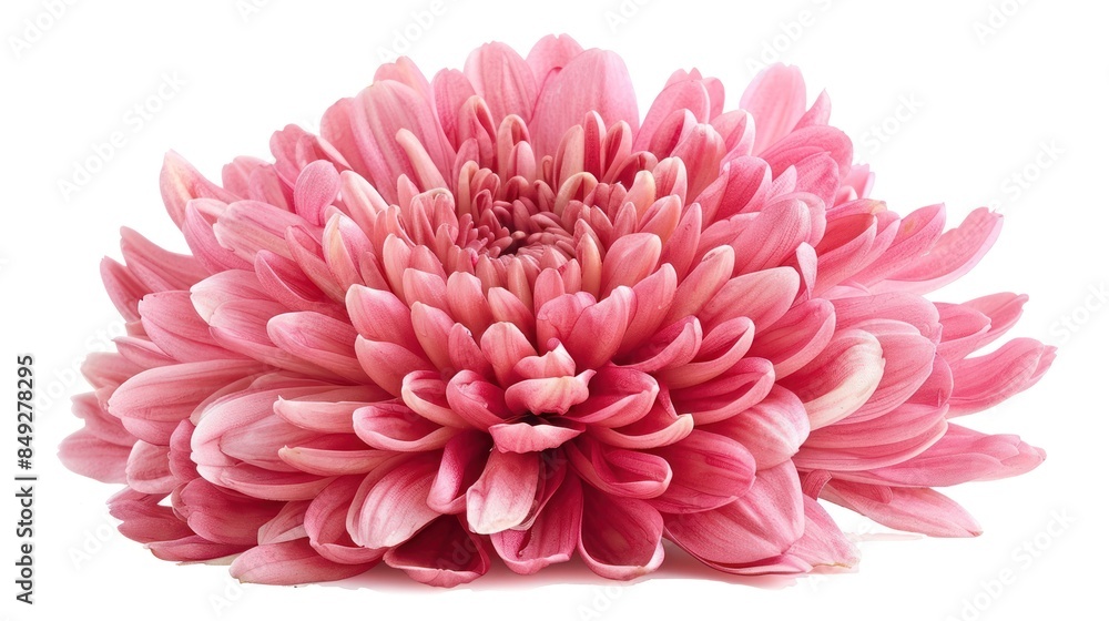 Chrysanthemum isolated white background Chrysanthemum isolated white background