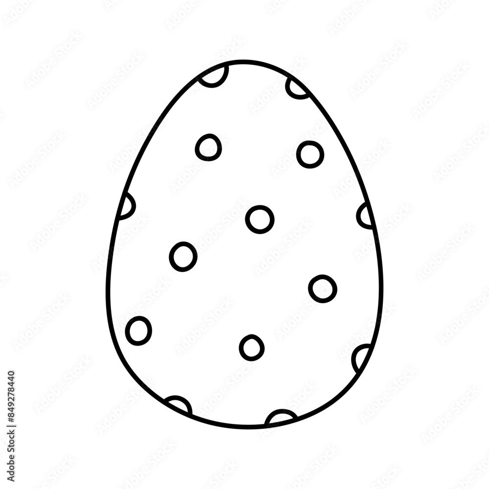 Cute decorated Easter egg isolated on white background. Vector hand-drawn illustration in doodle style. Perfect for holiday designs, cards, logo, decorations. Cute decorated Easter egg isolated on white background. Vector hand-drawn illustration in doodle style. Perfect for holiday designs, cards, logo, decorations.