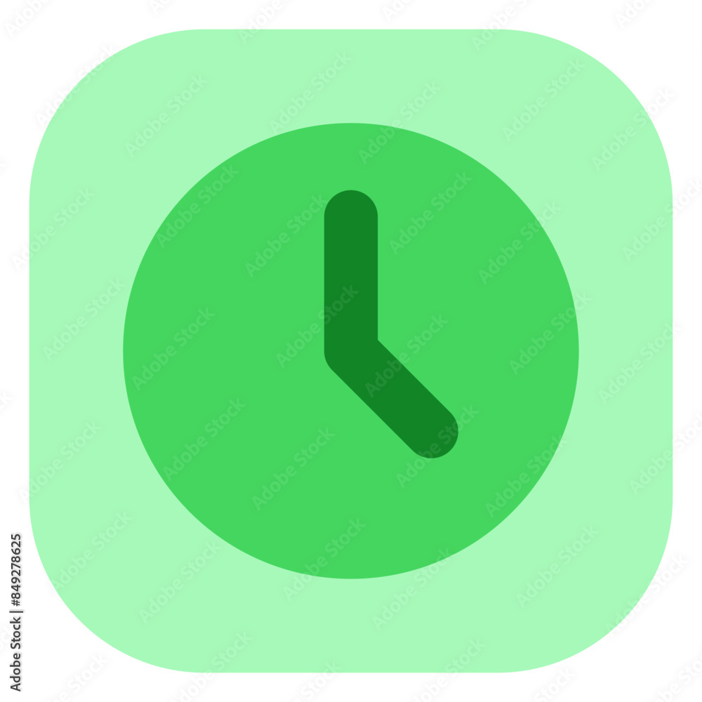 Editable vector time, analog clock icon. Part of a big icon set family. Perfect for web and app interfaces, presentations, infographics, etc Editable vector time, analog clock icon. Part of a big icon set family. Perfect for web and app interfaces, presentations, infographics, etc