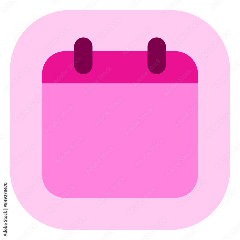 Editable vector empty calendar icon. Part of a big icon set family. Perfect for web and app interfaces, presentations, infographics, etc Editable vector empty calendar icon. Part of a big icon set family. Perfect for web and app interfaces, presentations, infographics, etc