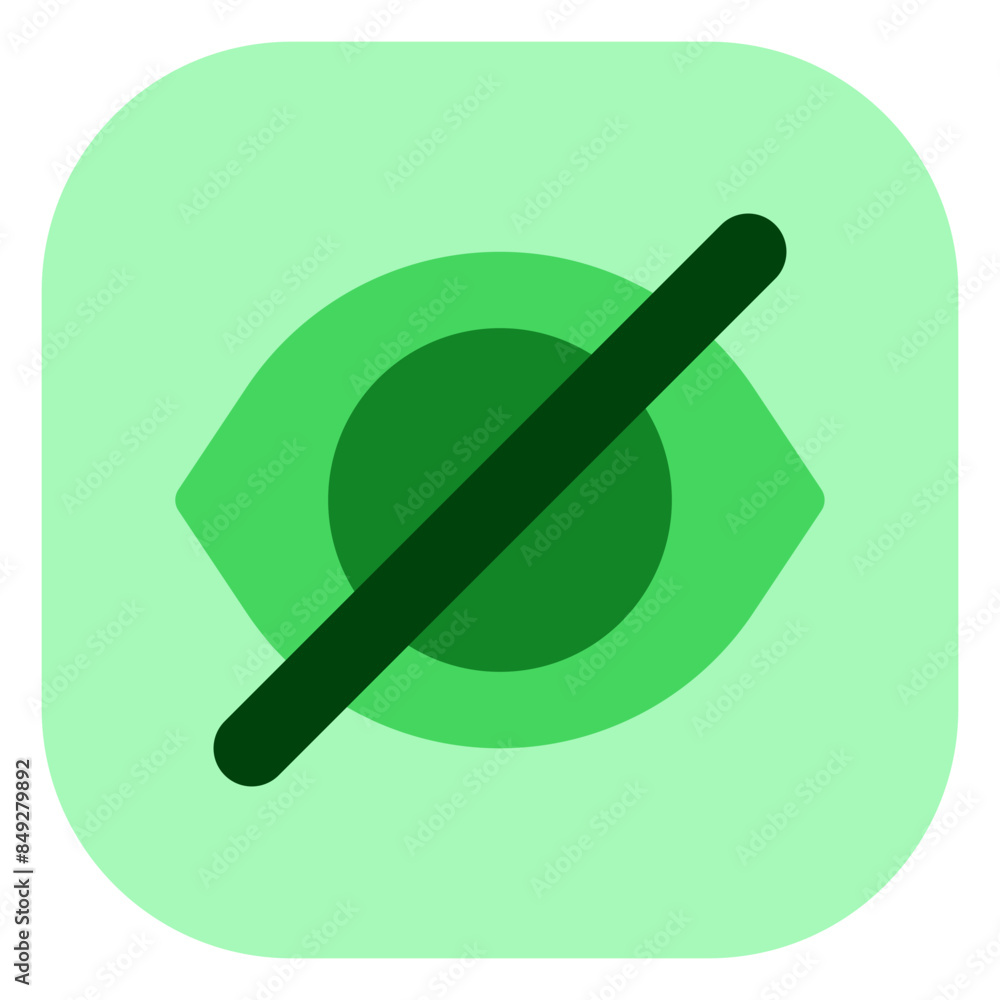 Editable vector hide password eye visual impairment icon. Part of a big icon set family. Perfect for web and app interfaces, presentations, infographics, etc Editable vector hide password eye visual impairment icon. Part of a big icon set family. Perfect for web and app interfaces, presentations, infographics, etc