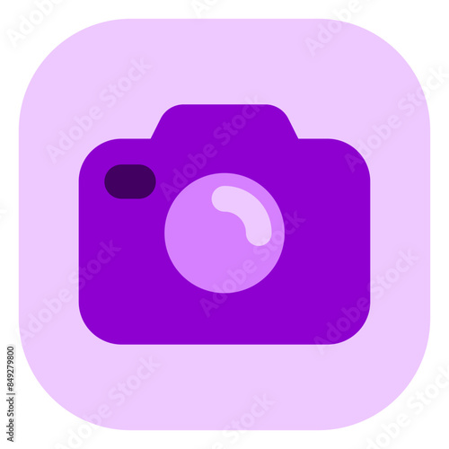 Editable vector photo digital camera icon. Part of a big icon set family. Perfect for web and app interfaces, presentations, infographics, etc