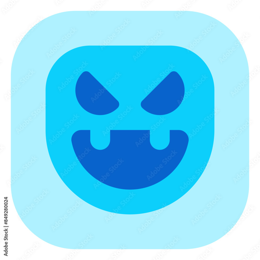 Editable vector evil face mask icon. Part of a big icon set family. Perfect for web and app interfaces, presentations, infographics, etc Editable vector evil face mask icon. Part of a big icon set family. Perfect for web and app interfaces, presentations, infographics, etc