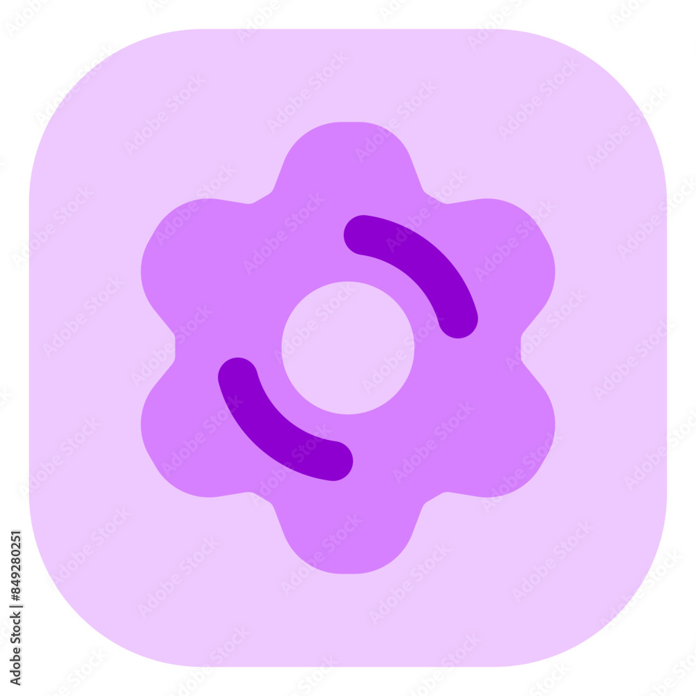 Editable vector gear cog setting icon. Part of a big icon set family. Perfect for web and app interfaces, presentations, infographics, etc