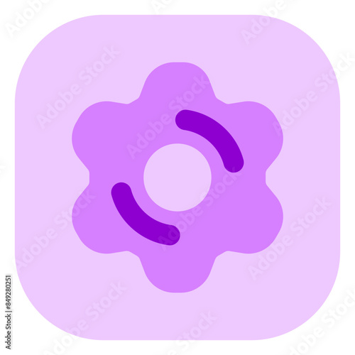 Editable vector gear cog setting icon. Part of a big icon set family. Perfect for web and app interfaces, presentations, infographics, etc