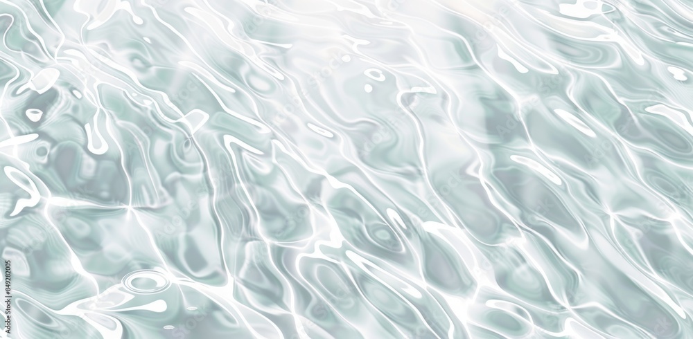 Water waves texture background, realistic water surface overlay, clear water with transparent background and detailed ripples