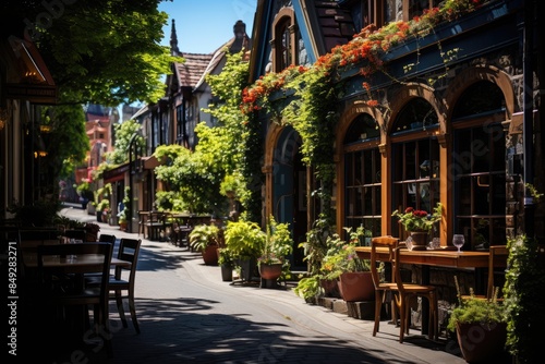 Wallpaper Mural Parnell neighborhood, Auckland Art, restaurants and charm., generative IA Torontodigital.ca