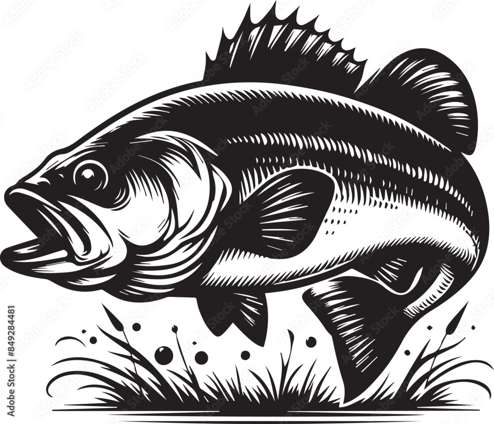 black and white fish black and white fish