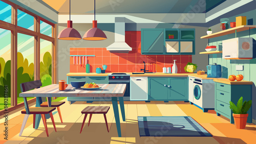 kitchen background