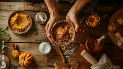 DIY Pumpkin Spice Sugar Scrub: Perfect for Fall Skincare and Seasonal Home Decor