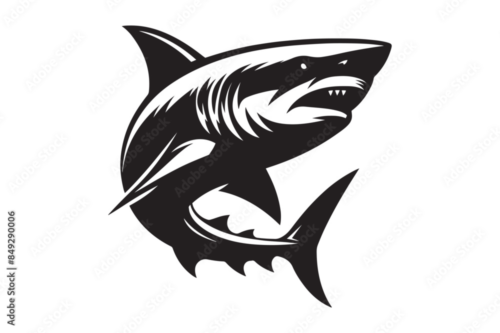 the fish jumping off the water cut out vector icon the fish jumping off the water cut out vector icon