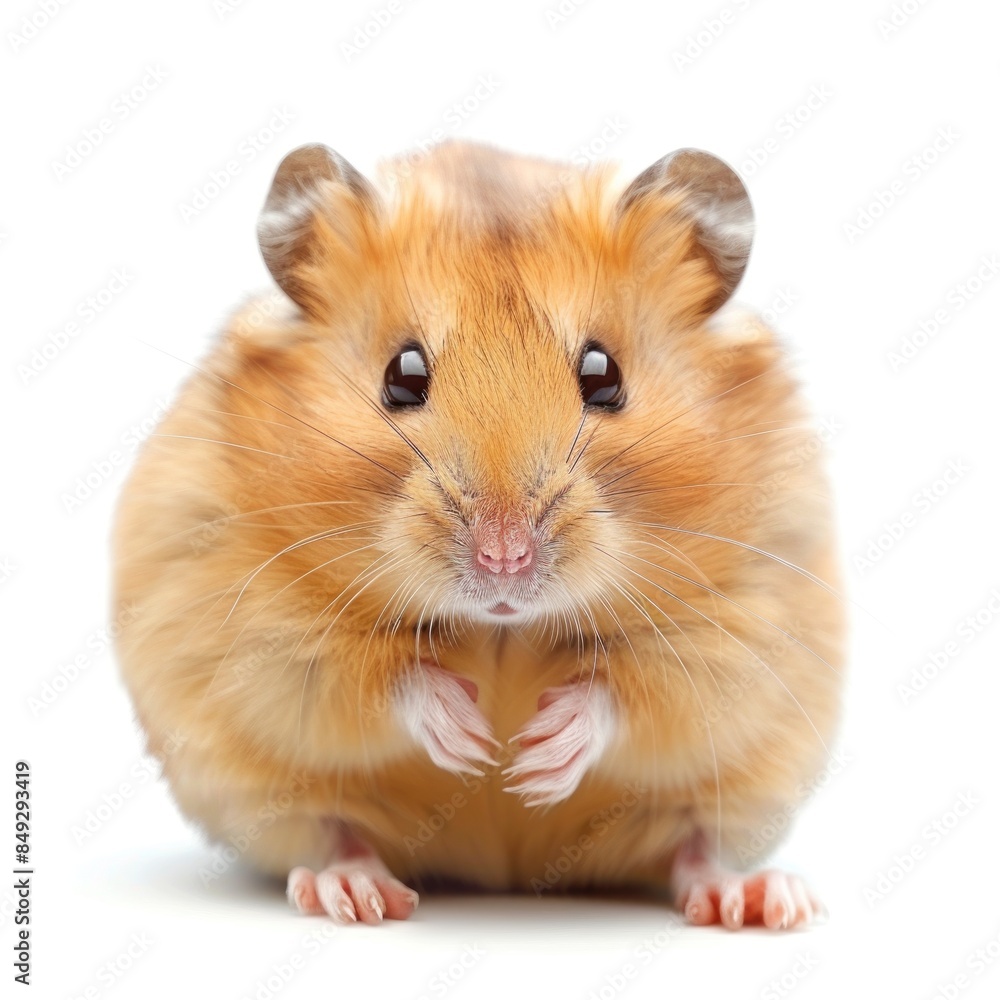 Hamster isolated on white background Hamster isolated on white background