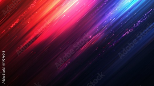 A colorful, abstract background with a blue stripe