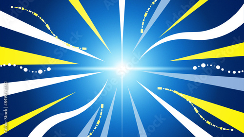 集中線 motion graphics concentration line light leak abstract light background
