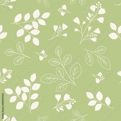 seamless floral background