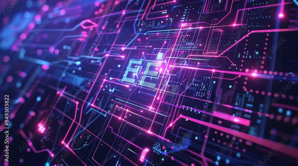 5G or 6G dot line mobile technology. Wireless data network and connection technology concept. high-speed, futuristic background. vector design.