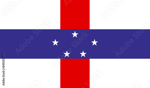FLAG OF THE NETHERLANDS ANTILLES