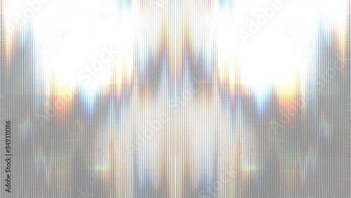 Fotografía Glitch light leak VHS photo effects highlight glare holographic lens flare flash