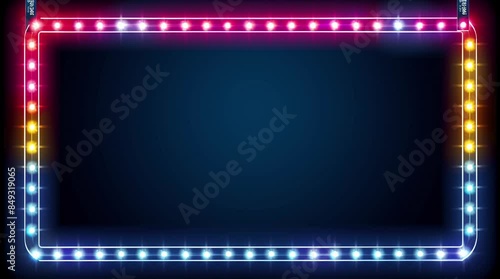 Wallpaper Mural カラフルなパーティー用動画壁紙：記入スペース付き Torontodigital.ca